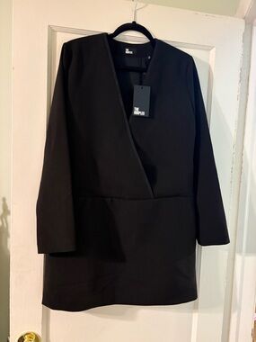 NWT The Kooples Black Long Sleeve Dress